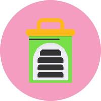 Slicer Flat Icon Sample Pro and Pro SVG vector