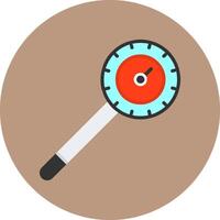 Thermometer Flat Icon Design vector
