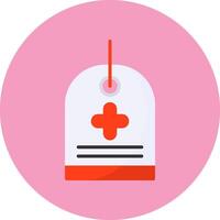 Tag Flat Icon for Creative Projects vector