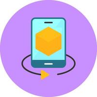 3d modeling Flat Style Icon vector