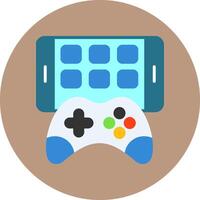 Game controller Flat Style Icon vector