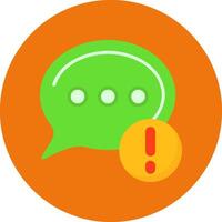 Chat message Icon for Creative Projects vector