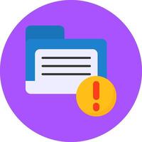 Folder Icon for Creative Projects vector