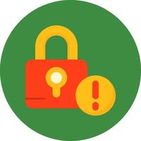 Lock Icon for Creative Projects vector