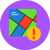 Map Icon for Creative Projects vector