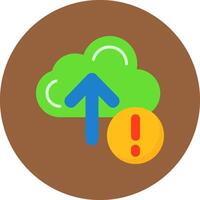Cloud upload Icon for Creative Projects vector