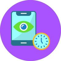 Screen timeout Icon for Creative Projects vector