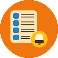 Task List Icon for Creative Projects vector