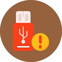 USB Icon for Creative Projects vector