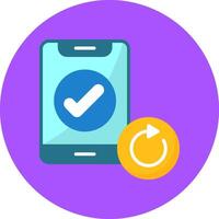 Auto-rotate Icon for Creative Projects vector