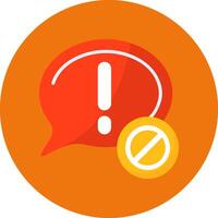Warning Icon for Creative Projects vector