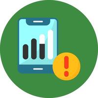 Signal strength Icon for Creative Projects vector