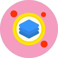 Layer Button Icon for Creative Projects vector