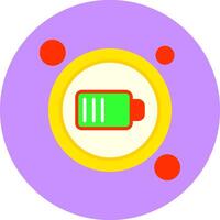 Charge Button Icon for Creative Projects vector