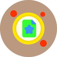 Bookmark List Button Icon for Creative Projects vector