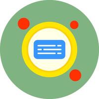Captions Icon for Creative Projects vector