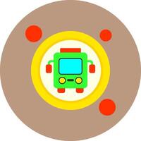 Bus Icon for Creative Projects vector