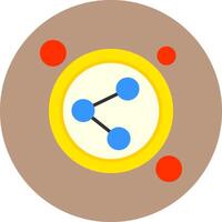 Connection Button Icon for Creative Projects vector