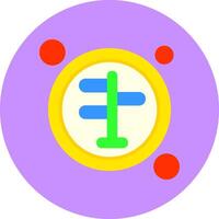 Route Button Icon for Creative Projects vector