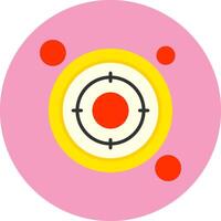 Tracker Button Icon for Creative Projects vector