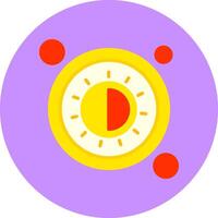 Night Light Button Icon for Creative Projects vector