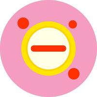 Minimize Button Icon for Creative Projects vector