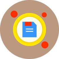 Save Button Icon for Creative Projects vector