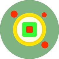 Stop Button Icon for Creative Projects vector