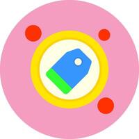 Label Button Icon for Creative Projects vector