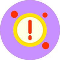Attension Button Icon for Creative Projects vector