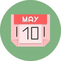 10 May Icon for Creative Projects vector