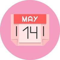 14 May Icon for Creative Projects vector
