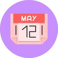 12 May Icon for Creative Projects vector