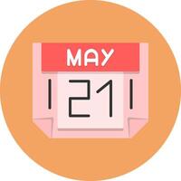 21 May Icon for Creative Projects vector
