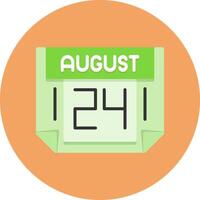 24 August Icon for Creative Projects vector