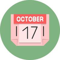 17 October Icon for Creative Projects vector