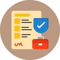 Job Security Icon for Creative Projects vector