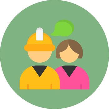 lugar de trabajo acoso icono para creativo proyectos vector