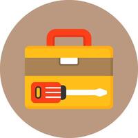 Toolbox Icon for Creative Projects vector