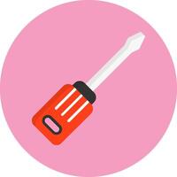 Screwdriver Icon for Creative Projects vector