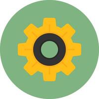 Gear Icon for Creative Projects vector