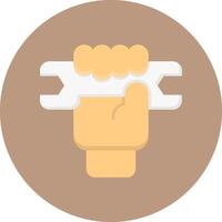 Labor Rights Symbol Icon for Creative Projects vector
