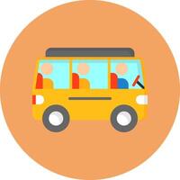 Bus for commute Icon for Creative Projects vector
