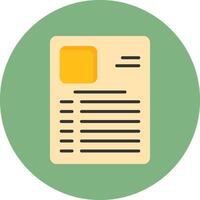 Job Application Form Icon for Creative Projects vector