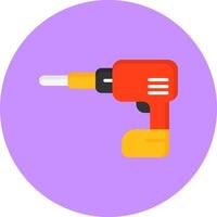 Power Drill Icon for Creative Projects vector