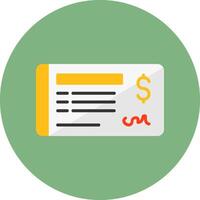 Paycheck Icon for Creative Projects vector