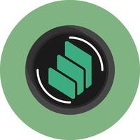 Compound Flat Circle Style Icon vector