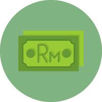 Malaysia Ringgit Note Icon Sample Pro and Pro SVG vector