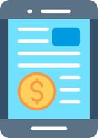 Monetization App Flat Illustration Design vector