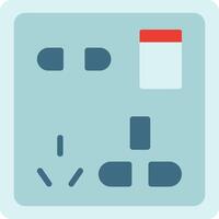 Socket Flat Illustration Design vector
